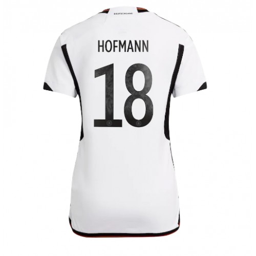 Fotballdrakt Dame Tyskland Jonas Hofmann #18 Hjemmedrakt VM 2022 Kortermet